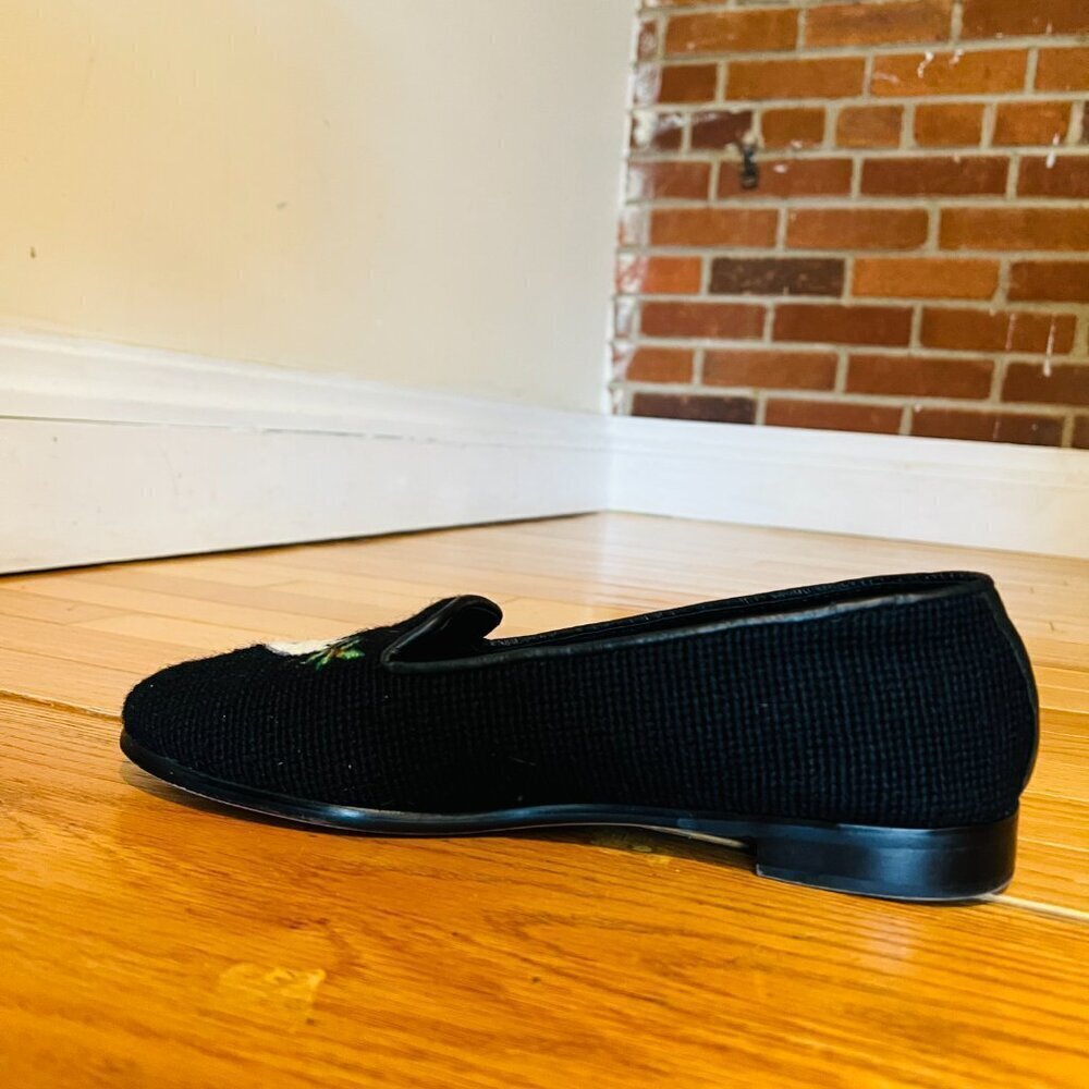 By Paige Anchor Needlepoint Loafers Size 10 - Picture 8 of 16